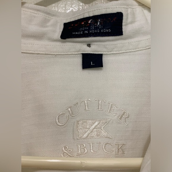 Cutter and Buck Long Sleeve Mens Button Down Size Large Shirt - Picture 2 of 4